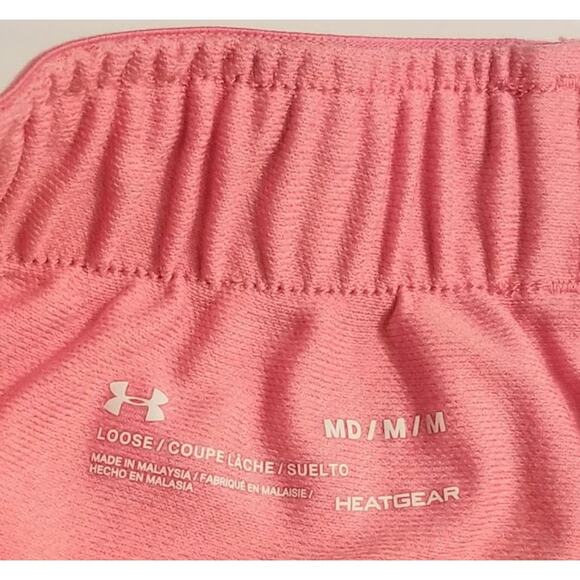 Under Armour Women's Play Up Heatgear Running Short Sz Med Loose - Picture 3 of 4